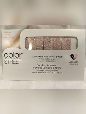 Color Street SHIMMER DOWN Nail Polish Strips -